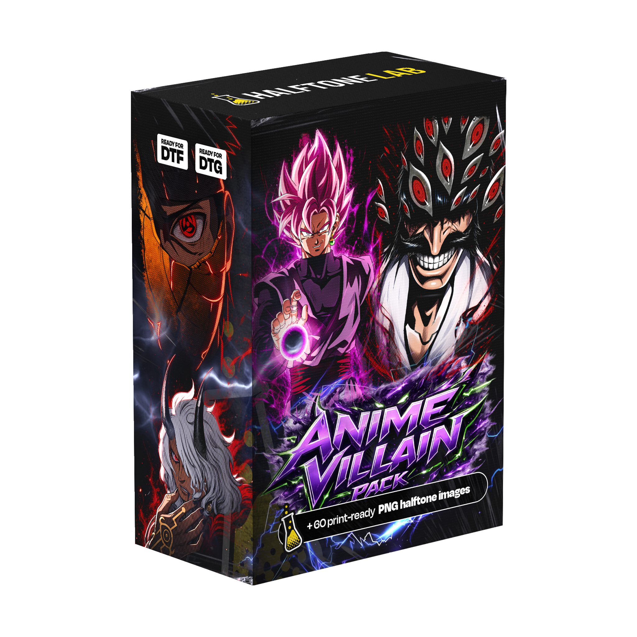 Pacote Vilões de Anime