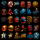 Pacote de Logos MLB Beisebol