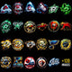 Pacote de Logos de Hockey