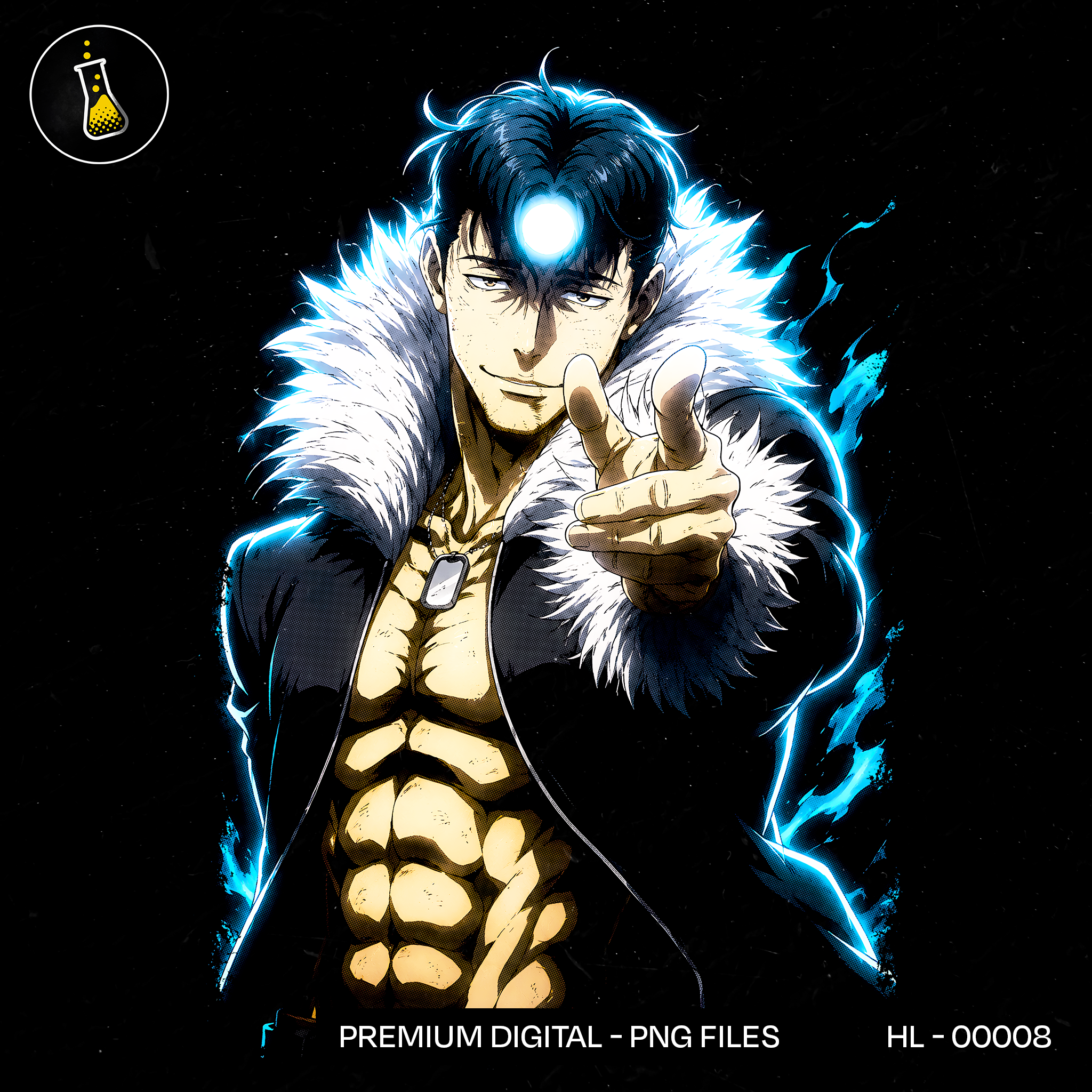 Ryu Ishigori Cursed Energy Estampa