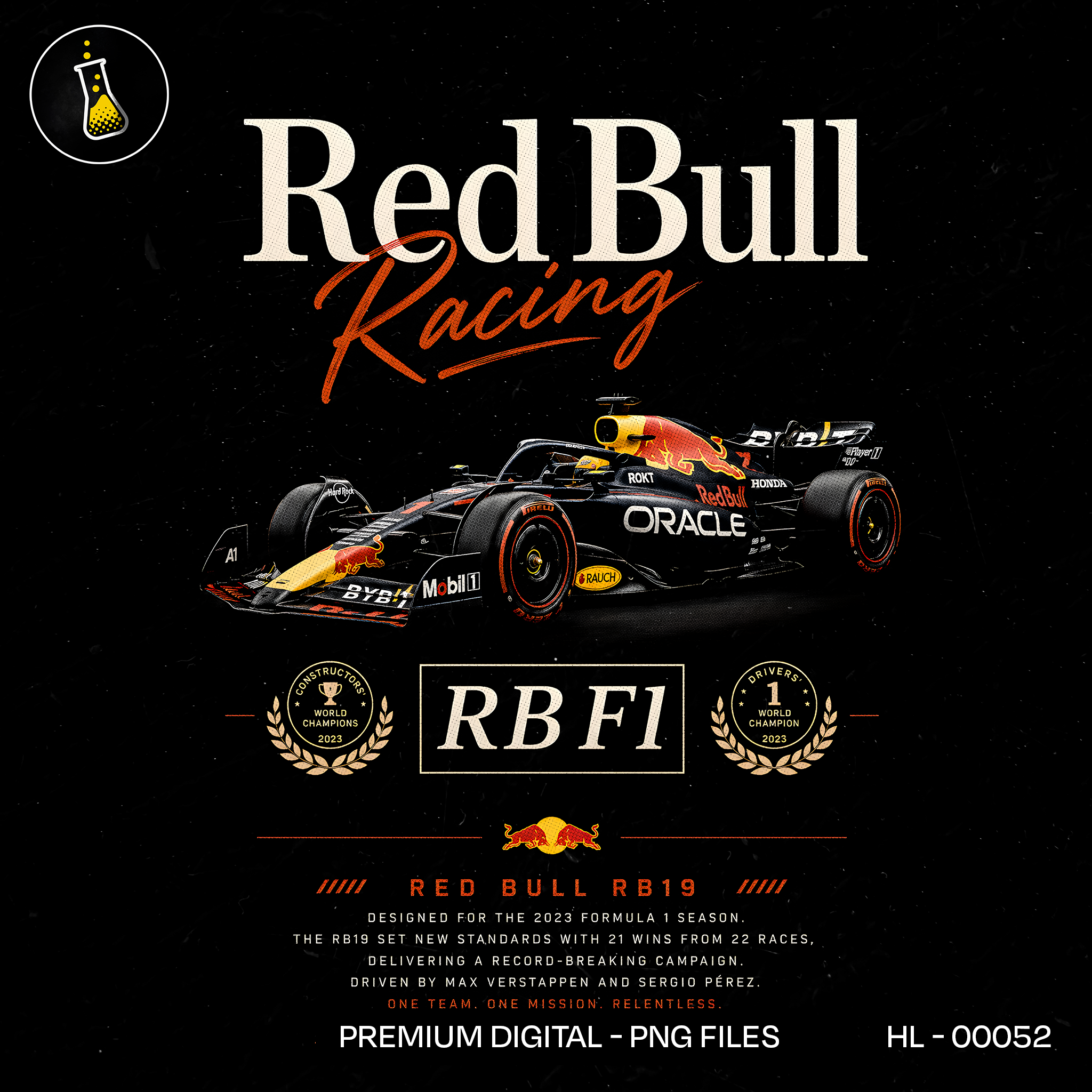 Red Bull Racing RB19 F1 Estampa