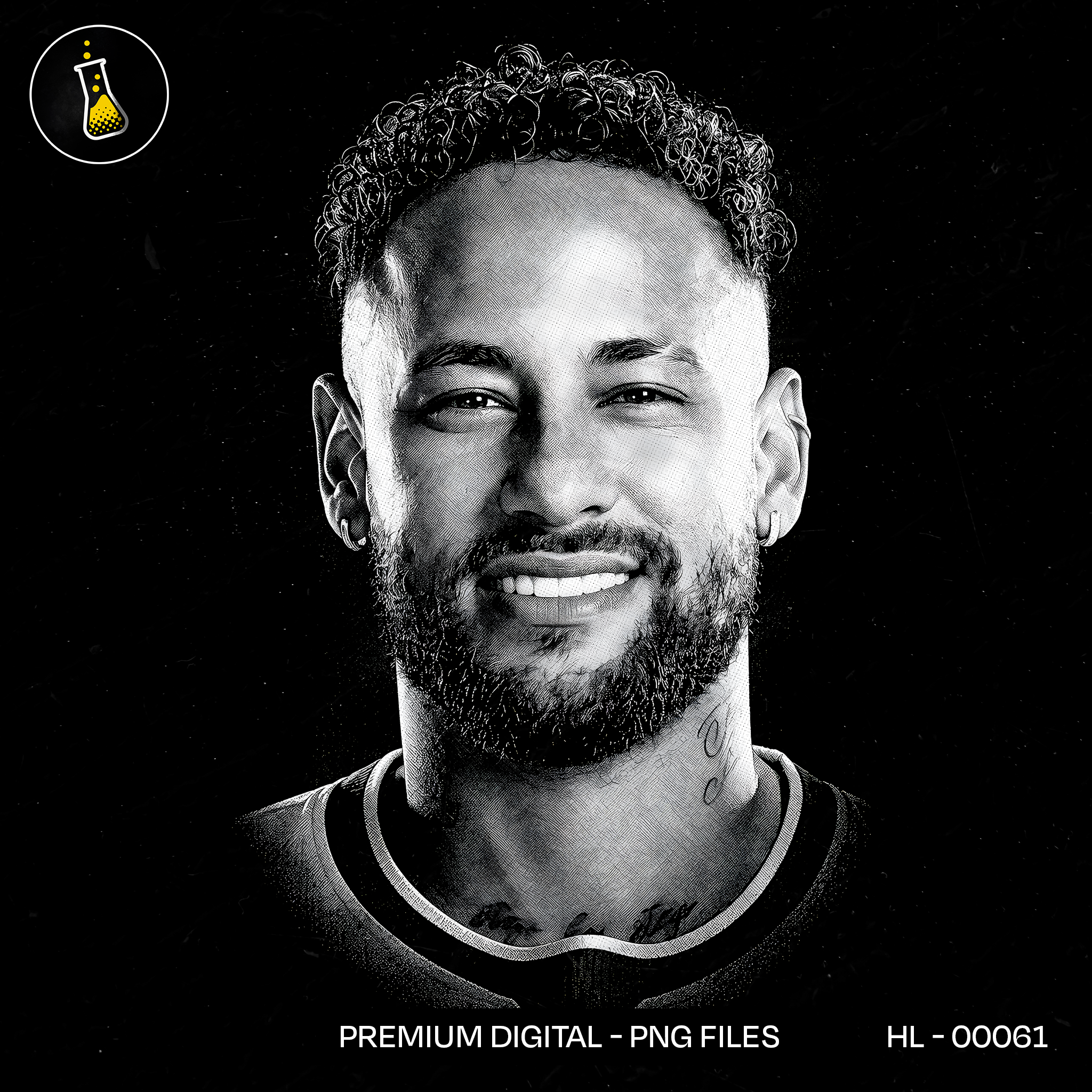 Neymar Jr Brazil Estampa