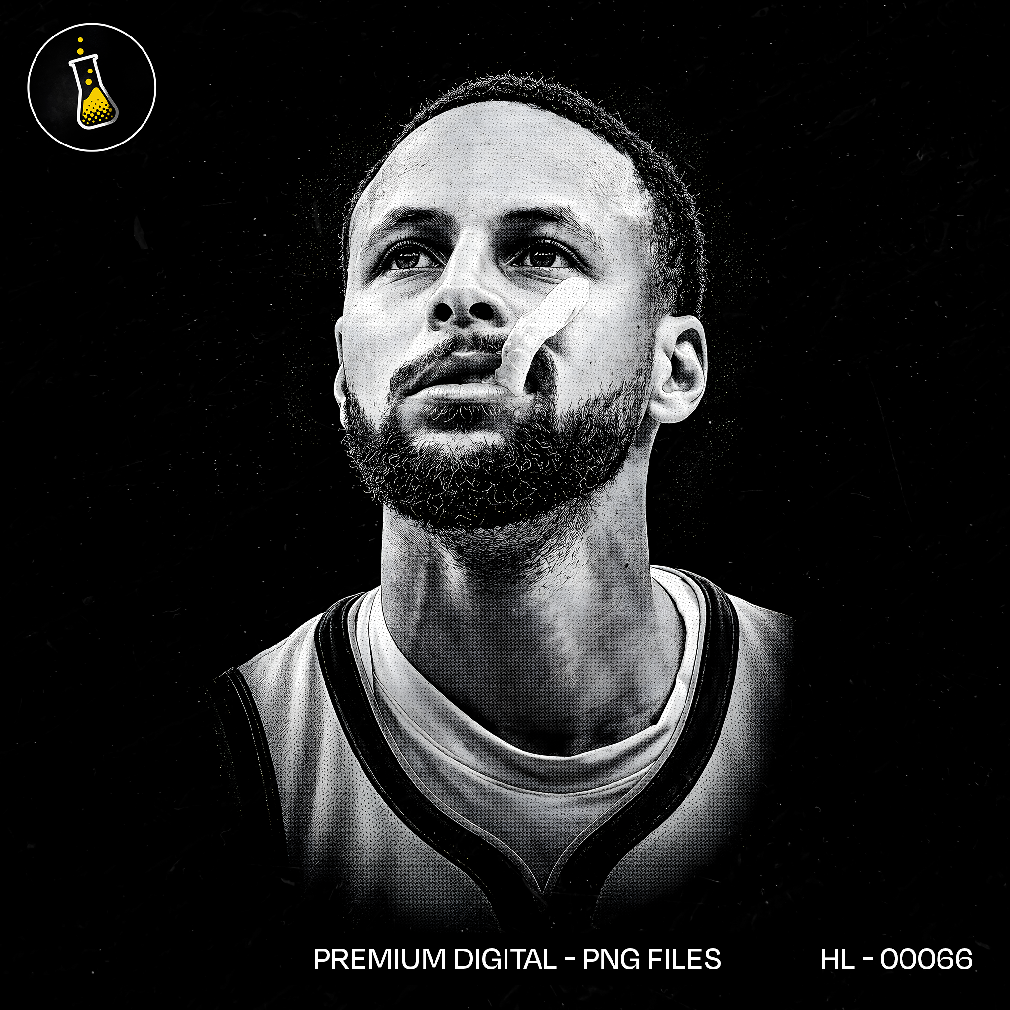 Stephen Curry Warriors NBA Estampa