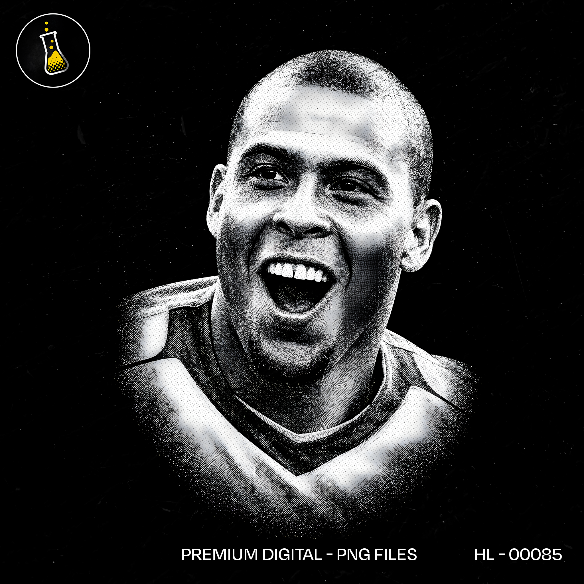 Ronaldo Nazario Brazil Estampa