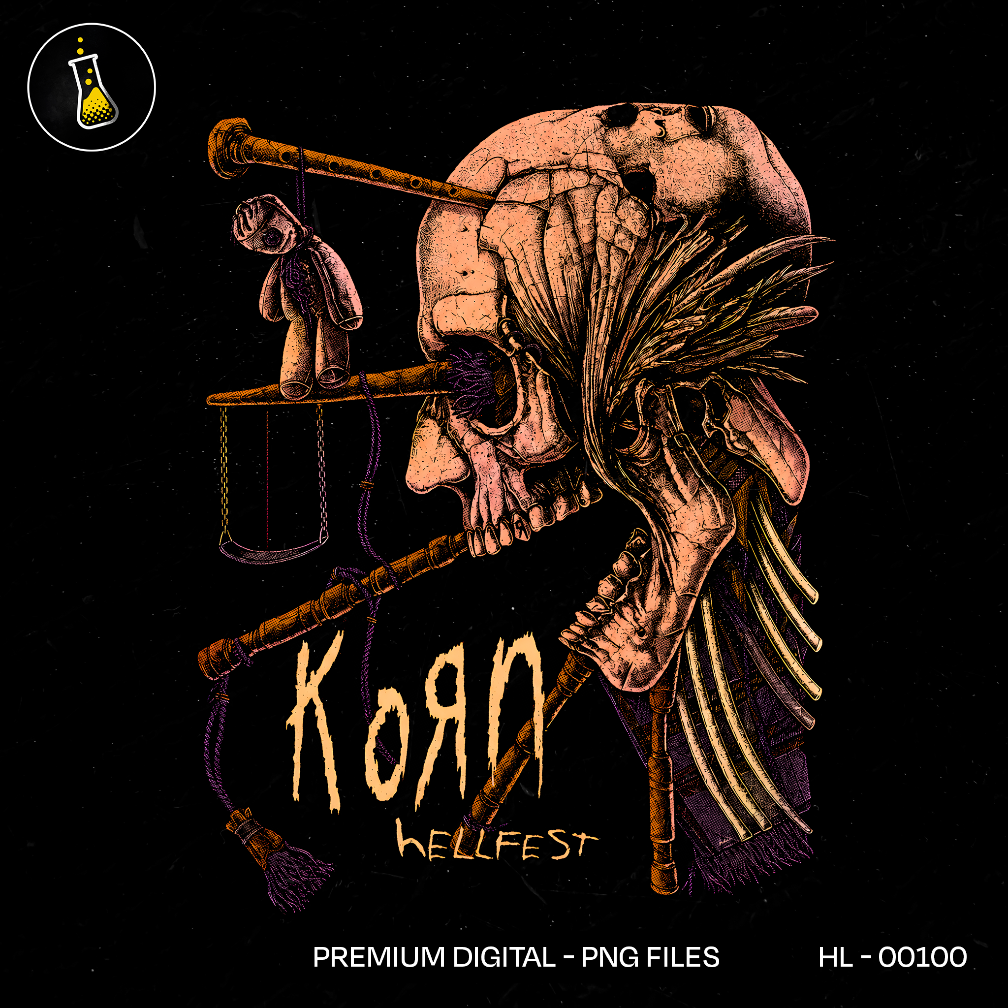 Korn Hellfest Rock Estampa