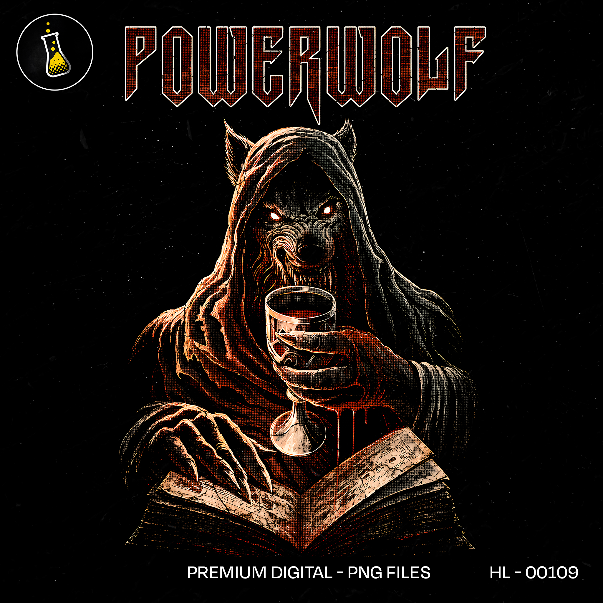 Powerwolf Rock Estampa