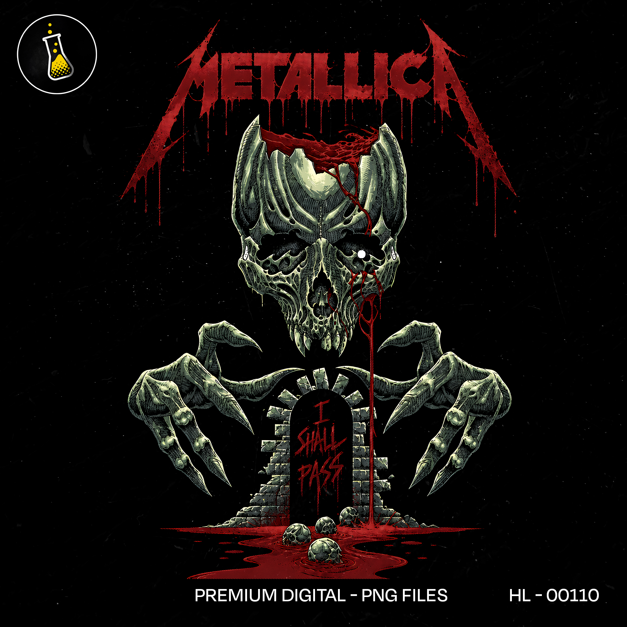 Metallica I Shall Pass Rock Estampa