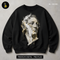 Cracked Classical Bust Gold Drip Streetwear Estampa