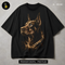 Gold Chain Guard Dog Streetwear Estampa
