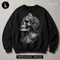Ornate Silver Skull Knight Streetwear Estampa
