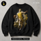 Golden Smoke Basketball Player Streetwear Estampa