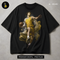 Golden Smoke Basketball Player Streetwear Estampa