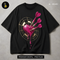 Pink Heart Bullseye Darts Streetwear Estampa