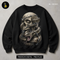 Skull Rattlesnake Barbed Wire Streetwear Estampa
