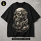 Skull Rattlesnake Barbed Wire Streetwear Estampa