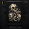 Three Skulls Chained Serpent Streetwear Estampa