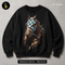 Racehorse Blue Checkered Blinkers Streetwear Estampa