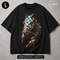 Racehorse Blue Checkered Blinkers Streetwear Estampa