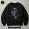 Broken Glass Hooded Figure Streetwear Estampa