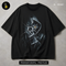 Broken Glass Hooded Figure Streetwear Estampa