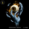 Burning Eyeball in Angel Hands Streetwear Estampa