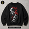 Hooded Reaper Skull Streetwear Estampa