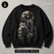 Fighter Pilot Skull Helmet Streetwear Estampa
