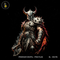 Horned Skull Knight Warrior Streetwear Estampa
