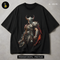 Horned Skull Knight Warrior Streetwear Estampa