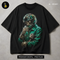 Skull Racer Piston Helmet Streetwear Estampa