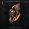 Winged Fire Wolf Streetwear Estampa