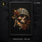 Burning Helmet Skull Roses Streetwear Estampa
