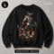 Barbarian Warrior on Skulls Streetwear Estampa