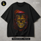 Frankenstein Monster Red Moon Halloween Estampa