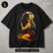 Werewolf Pinup Girl Dance Halloween Estampa