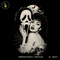 Ghost Face Mask Pinup Girl Halloween Estampa