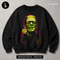 Frankenstein Monster Neon Portrait Halloween Estampa