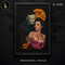 Masked Killer Vintage Pinup Couple Halloween Estampa