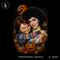 Redhead Killer Doll Woman Pumpkins Halloween Estampa