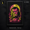 Neon Werewolf Jack O Lanterns Halloween Estampa