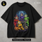 Zombie Alien Kids Broken TV Halloween Estampa