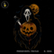 Ghost Face Killer Pumpkin Knife Halloween Estampa
