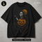 Ghost Face Killer Pumpkin Knife Halloween Estampa