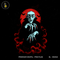 Nosferatu Vampire Red Moon Halloween Estampa