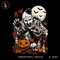 Scary Evil Clown Pumpkin Halloween Estampa