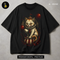 Creepy Clown Cat Balloons Halloween Estampa