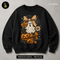 Cute Ghost Pumpkin Bows Halloween Estampa