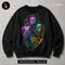 Horror Movie Villains Neon Halloween Estampa