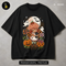Cute Strawberry Girl Black Cat Halloween Estampa