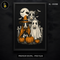 Cute Halloween Cows Costumes Pumpkins Estampa